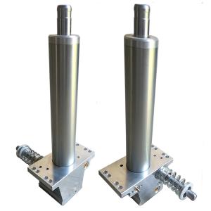 Medical stretcher hydraulic jacks